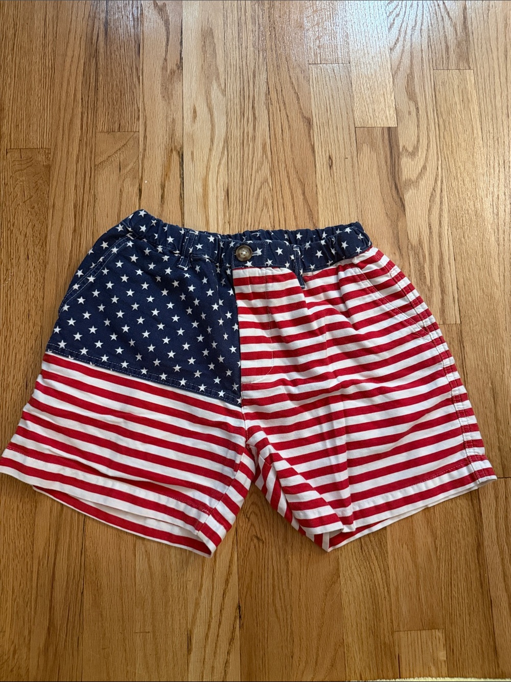 chubbies Red, White & Blue Stars & Stripes Athletic Shorts